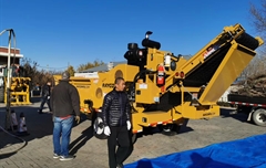 2019年，長春市伊通河設(shè)施維護(hù)處采購一臺Rayco大型粉碎機(jī)1754.