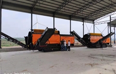 2018年，江蘇美尚生態(tài)景觀公司采購一臺木霸克工業(yè)級粉碎機(jī)3400，兩臺普若納覆蓋物專用滾筒篩，一臺大型覆蓋物專用染色機(jī)。